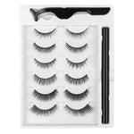 Charger l'image dans la galerie, 6 Paires De Faux Cils Magnétiques + Eye liner