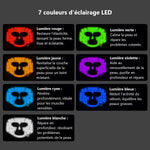 Charger l'image dans la galerie, MASQUE LED VISAGE LUMINOTHERAPIE 7 COULEURS