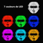 Charger l'image dans la galerie, MASQUE LED VISAGE LUMINOTHERAPIE 7 COULEURS
