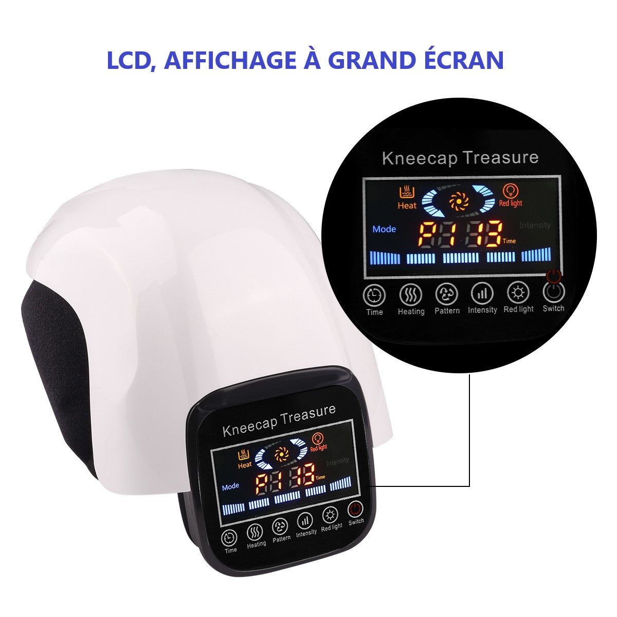 Masseur physiothérapie pour genou