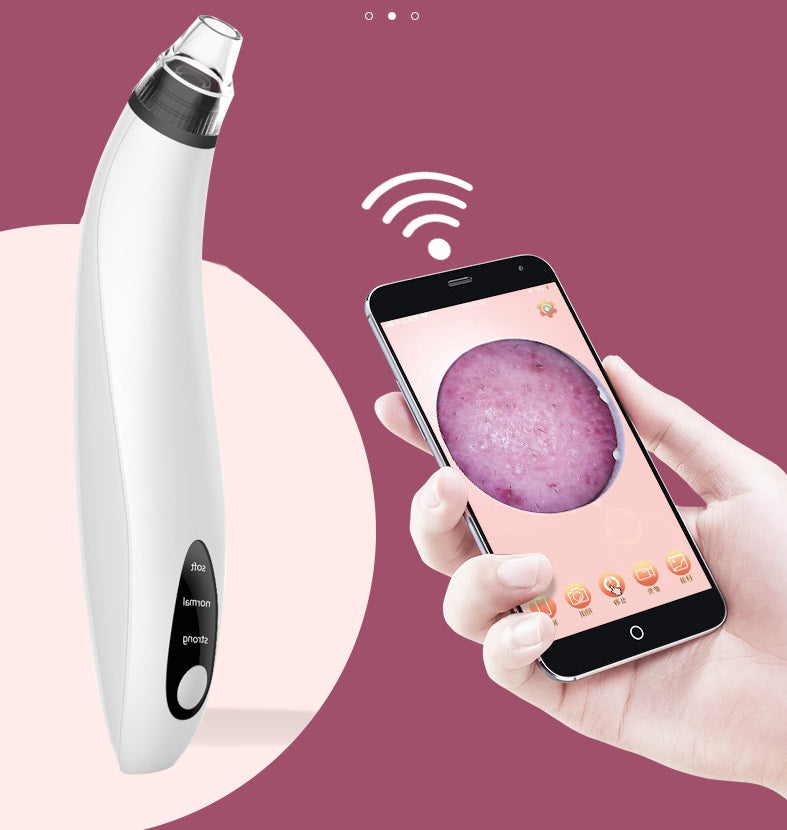 ASPIRATEUR POINT NOIR AVEC CAMERA INTEGREE