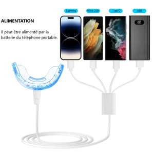 APPAREIL LED POUR BLANCHIMENT DENTAIRE