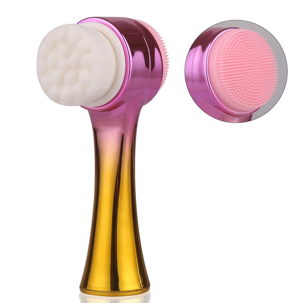 Brosse Nettoyante Visage Double Face | Paloma Beauties