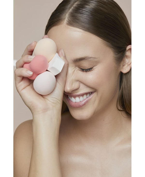 Set de 4 Éponges Maquillage Oeuf